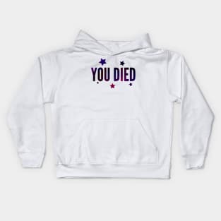 You died - Punk Kids Hoodie